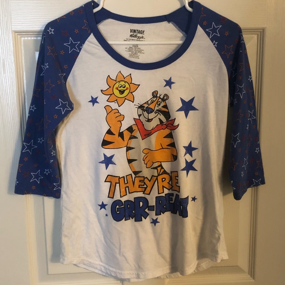 Tony the Tiger Baseball Tee